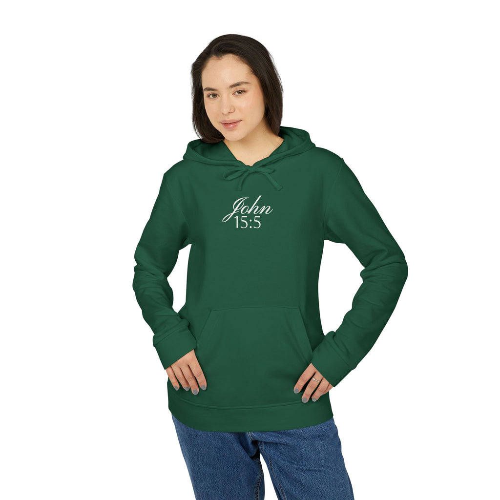 John 15:5' Hoodie — Adidas Fleece Pullover