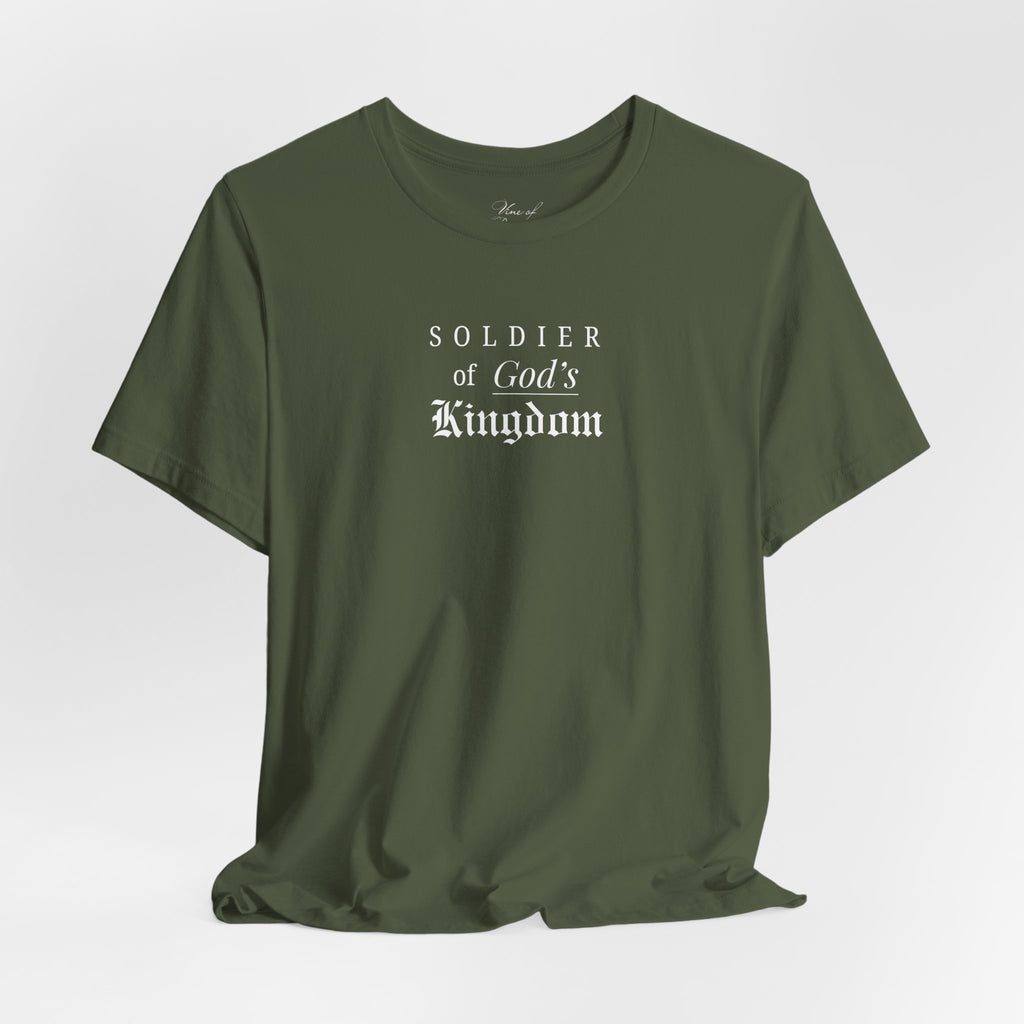 Soldier of God's Kingdom T-Shirt | Christian Faith