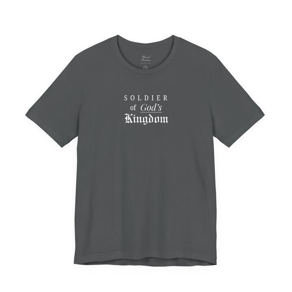 Soldier of God's Kingdom T-Shirt | Christian Faith