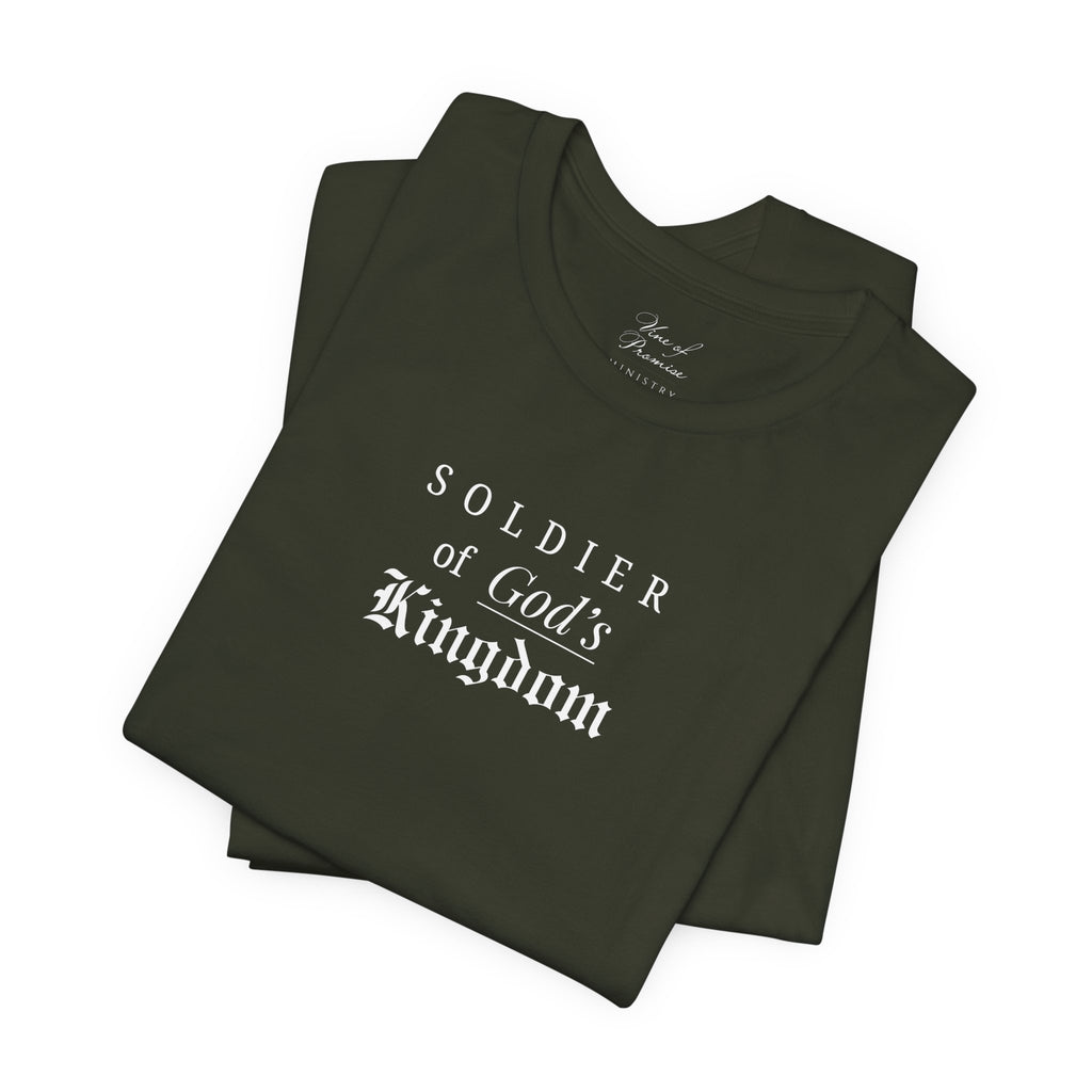 Soldier of God's Kingdom T-Shirt | Christian Faith
