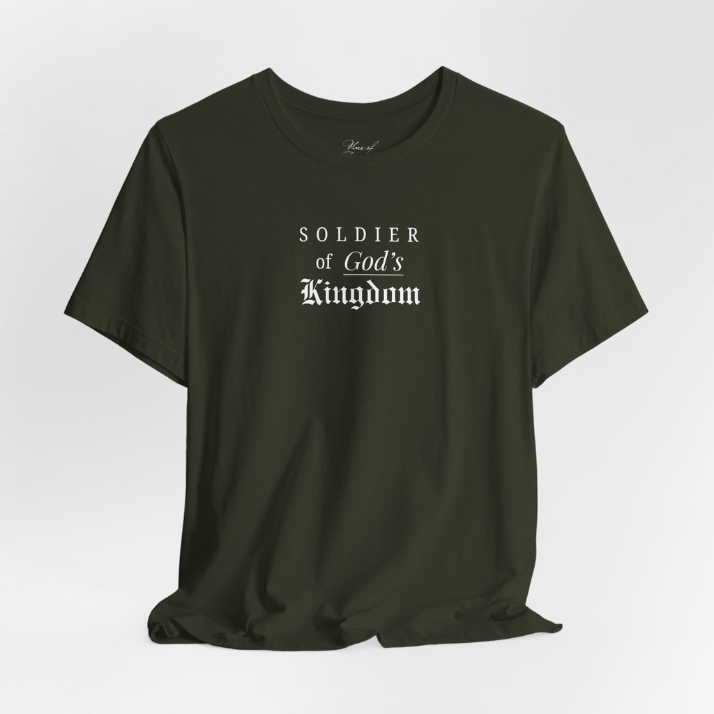 Soldier of God's Kingdom T-Shirt | Christian Faith