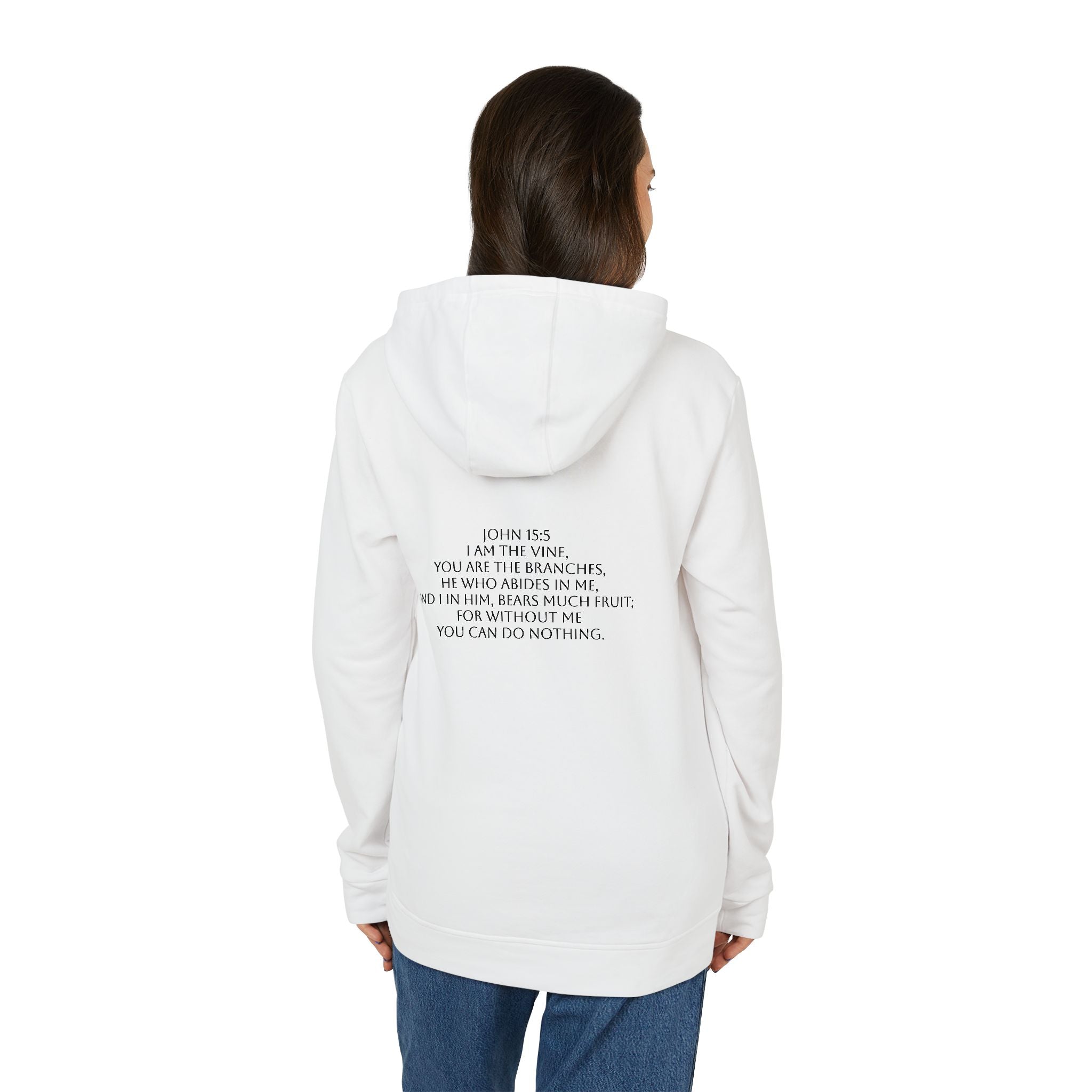 John 15:5' Hoodie — Adidas Fleece Pullover