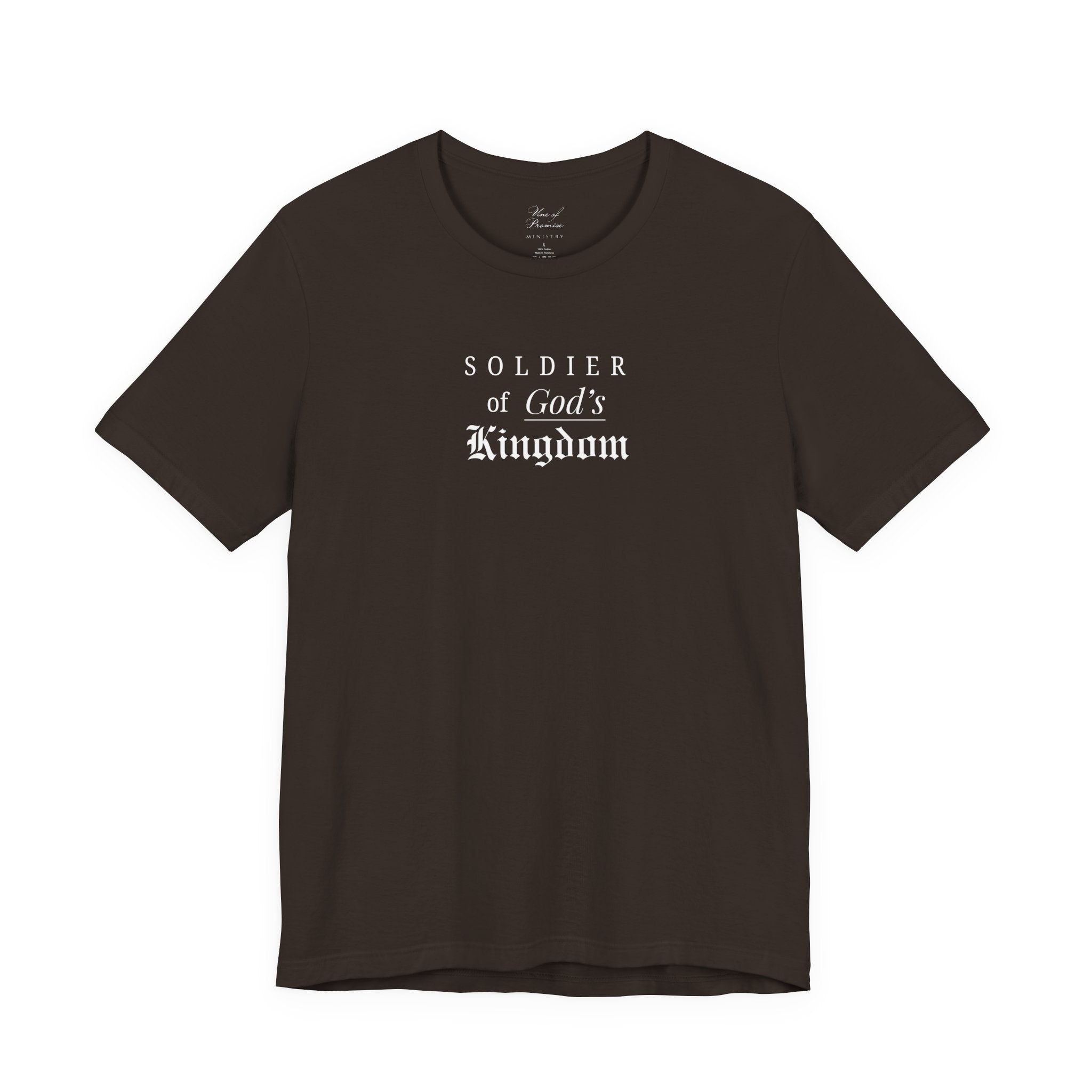 Soldier of God's Kingdom T-Shirt | Christian Faith