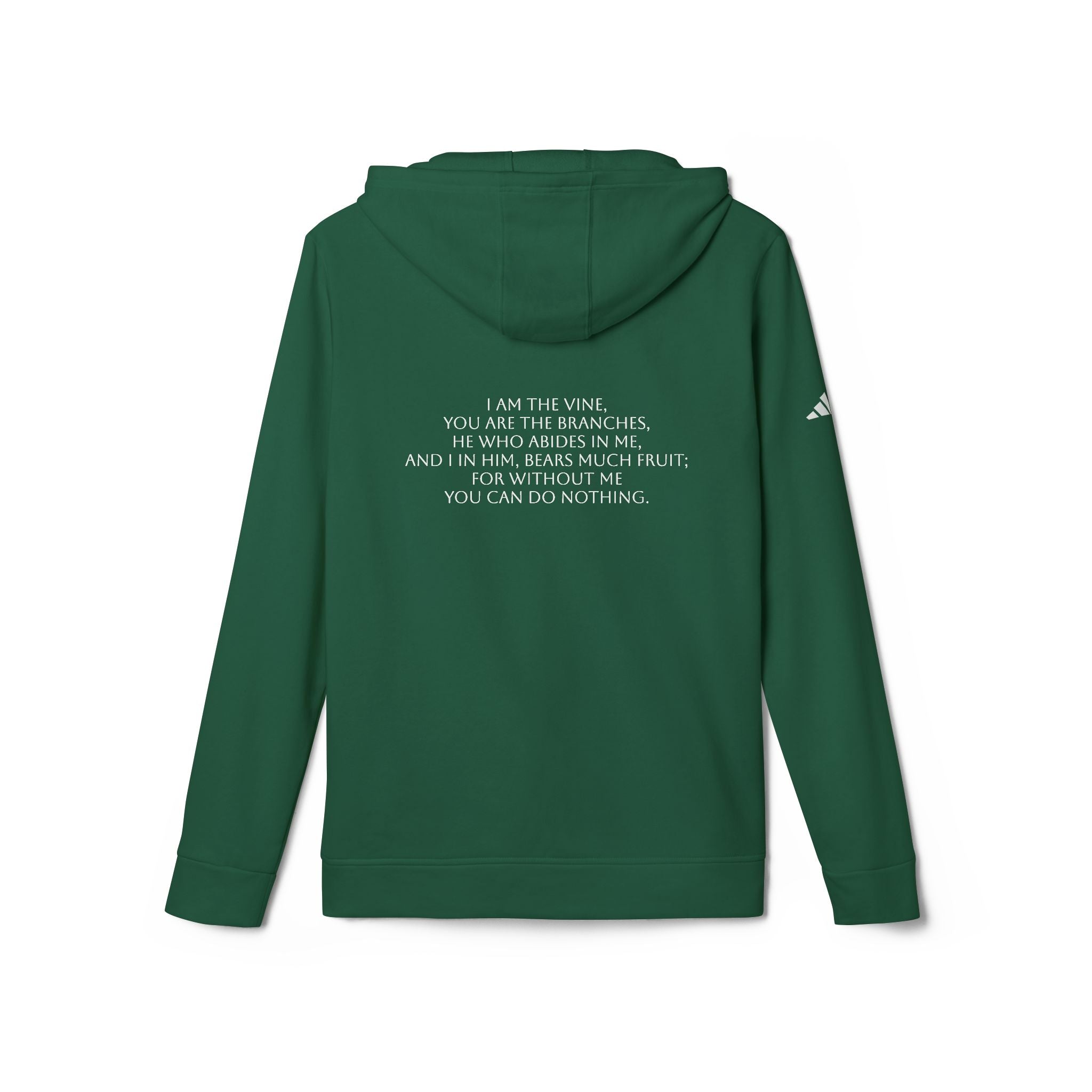 John 15:5' Hoodie — Adidas Fleece Pullover