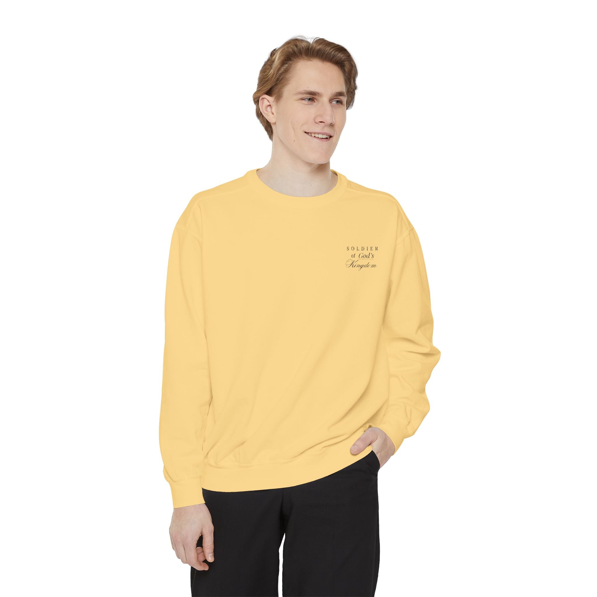 Minimal "I Wish I Could Explain" Crewneck Sweatshirt