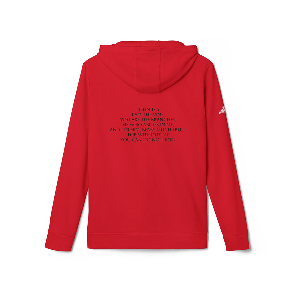 John 15:5' Hoodie — Adidas Fleece Pullover