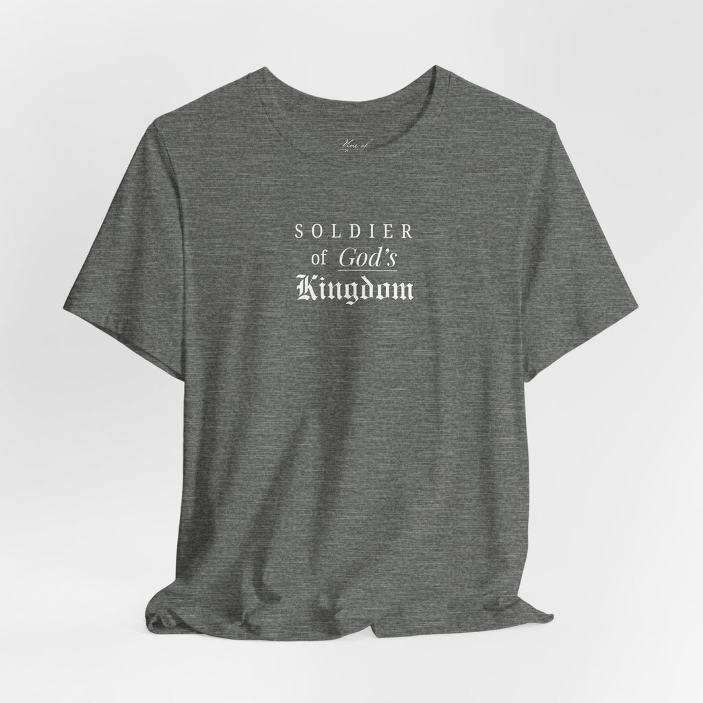 Soldier of God's Kingdom T-Shirt | Christian Faith