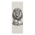 Lion and Lamb Prayer Mat - Prayer, Faith Fitness Mat