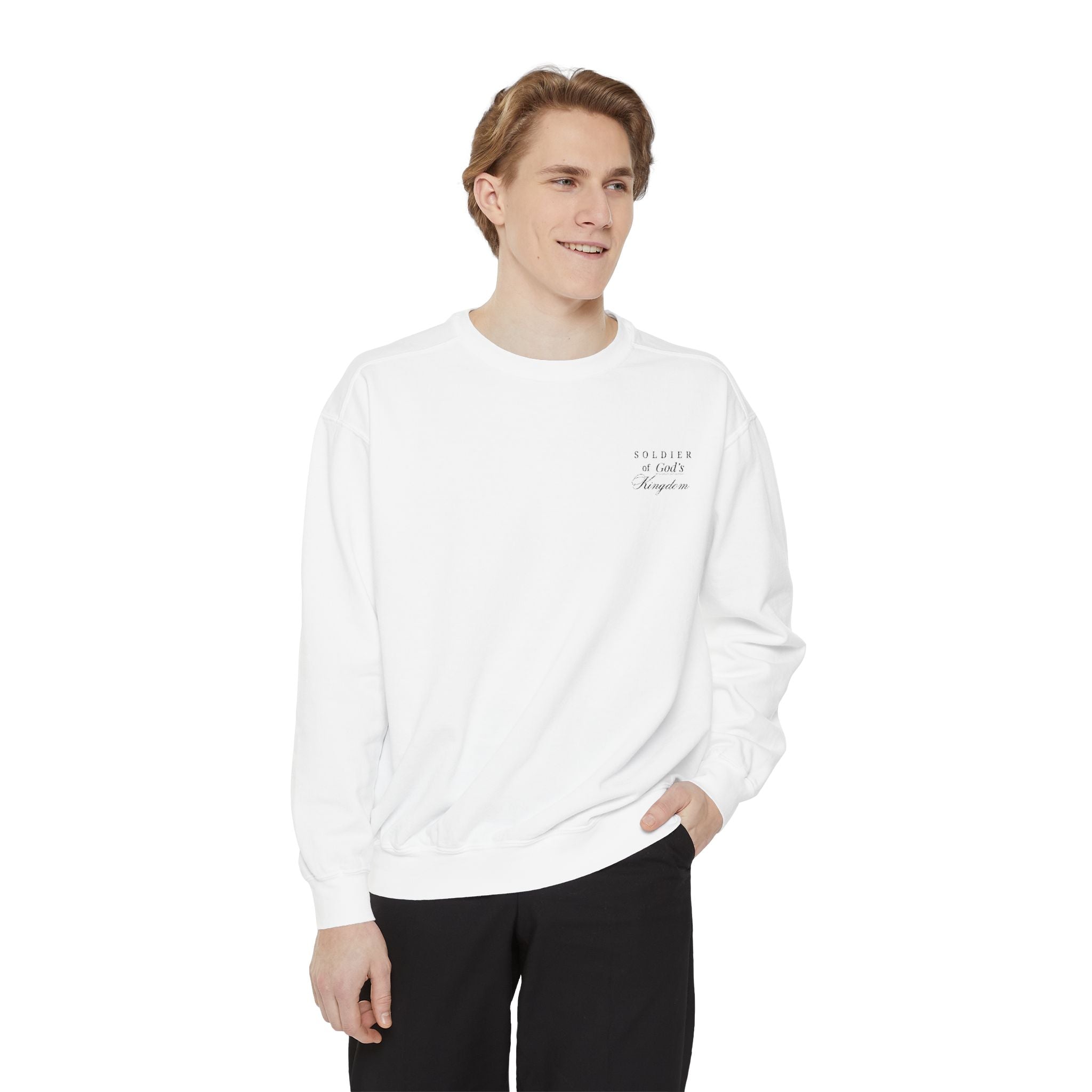 Minimal "I Wish I Could Explain" Crewneck Sweatshirt