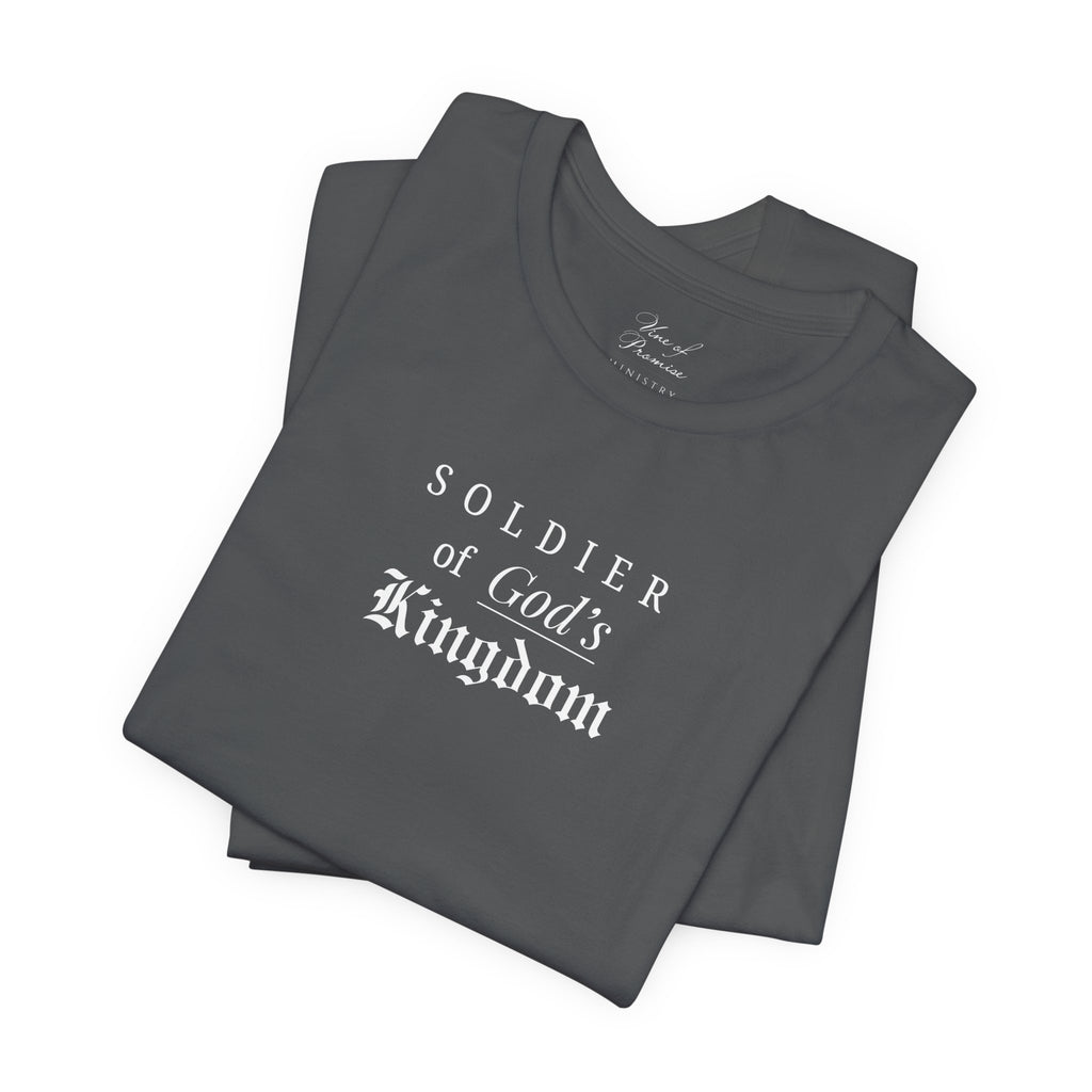 Soldier of God's Kingdom T-Shirt | Christian Faith