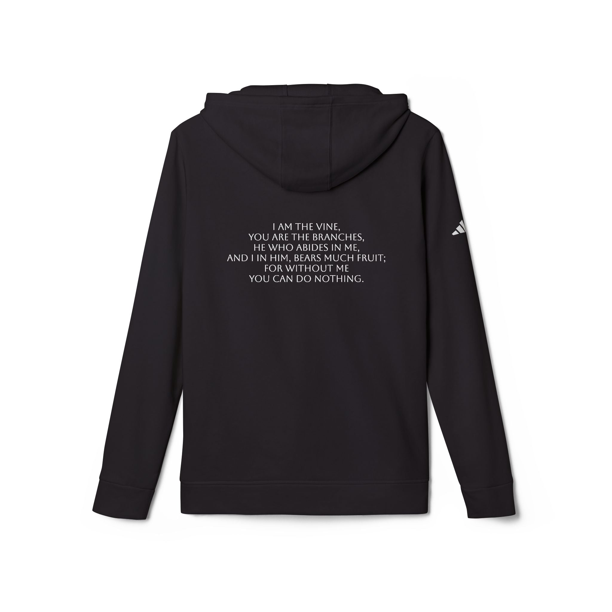 John 15:5' Hoodie — Adidas Fleece Pullover