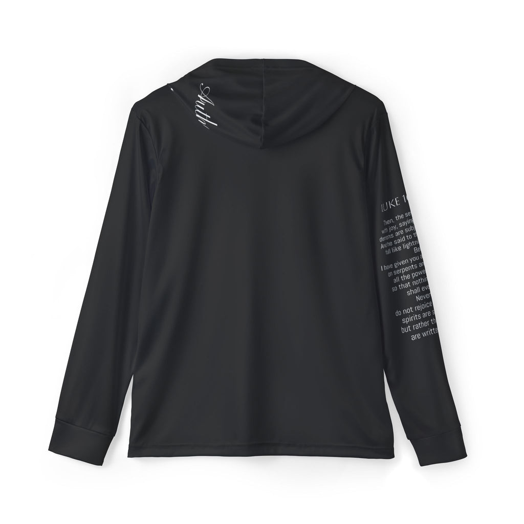 Luke 10:18 Hoodie | All-Over Print Sports Warmup