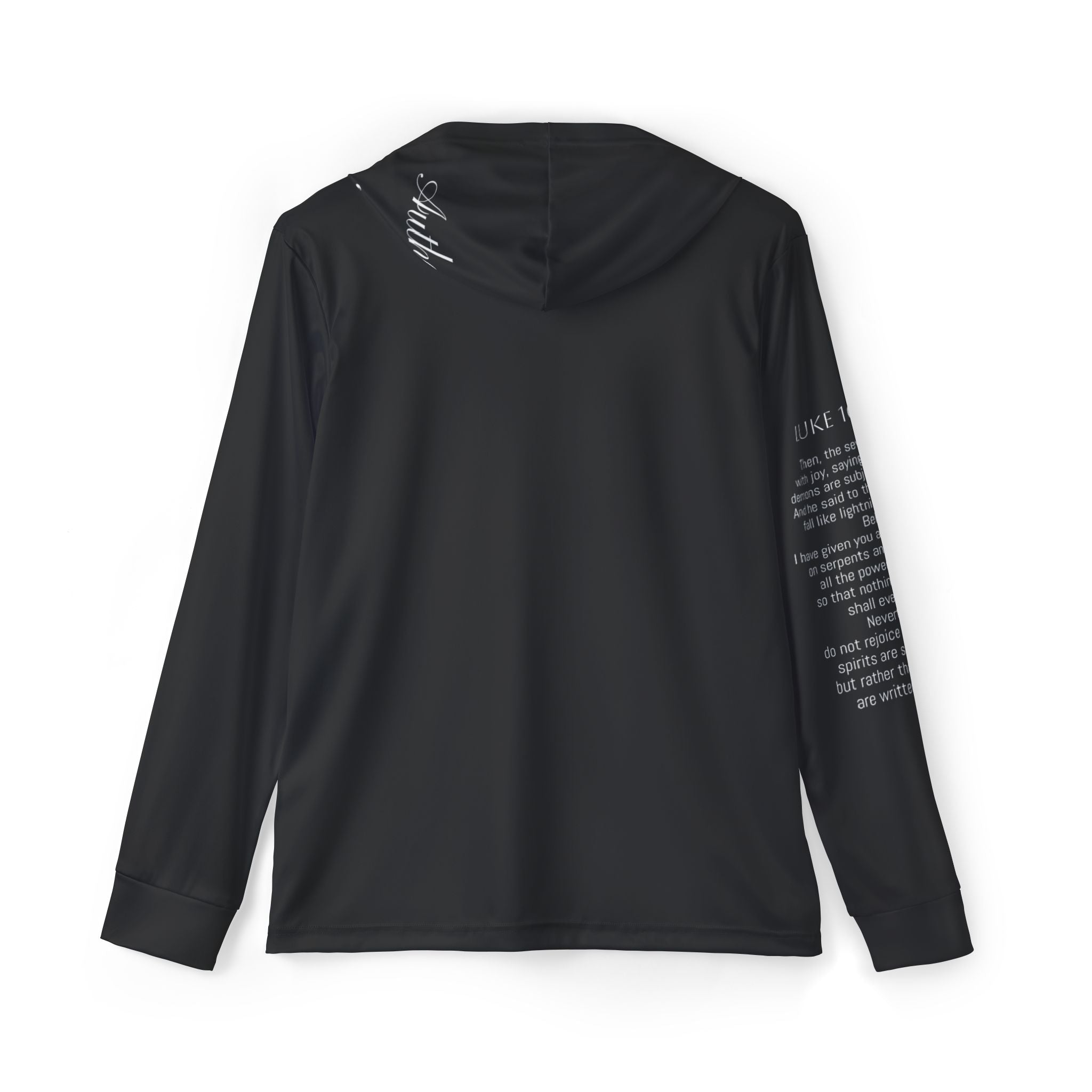 Luke 10:18 Hoodie | All-Over Print Sports Warmup