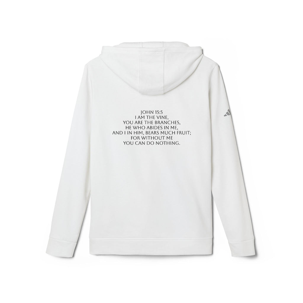 John 15:5' Hoodie — Adidas Fleece Pullover