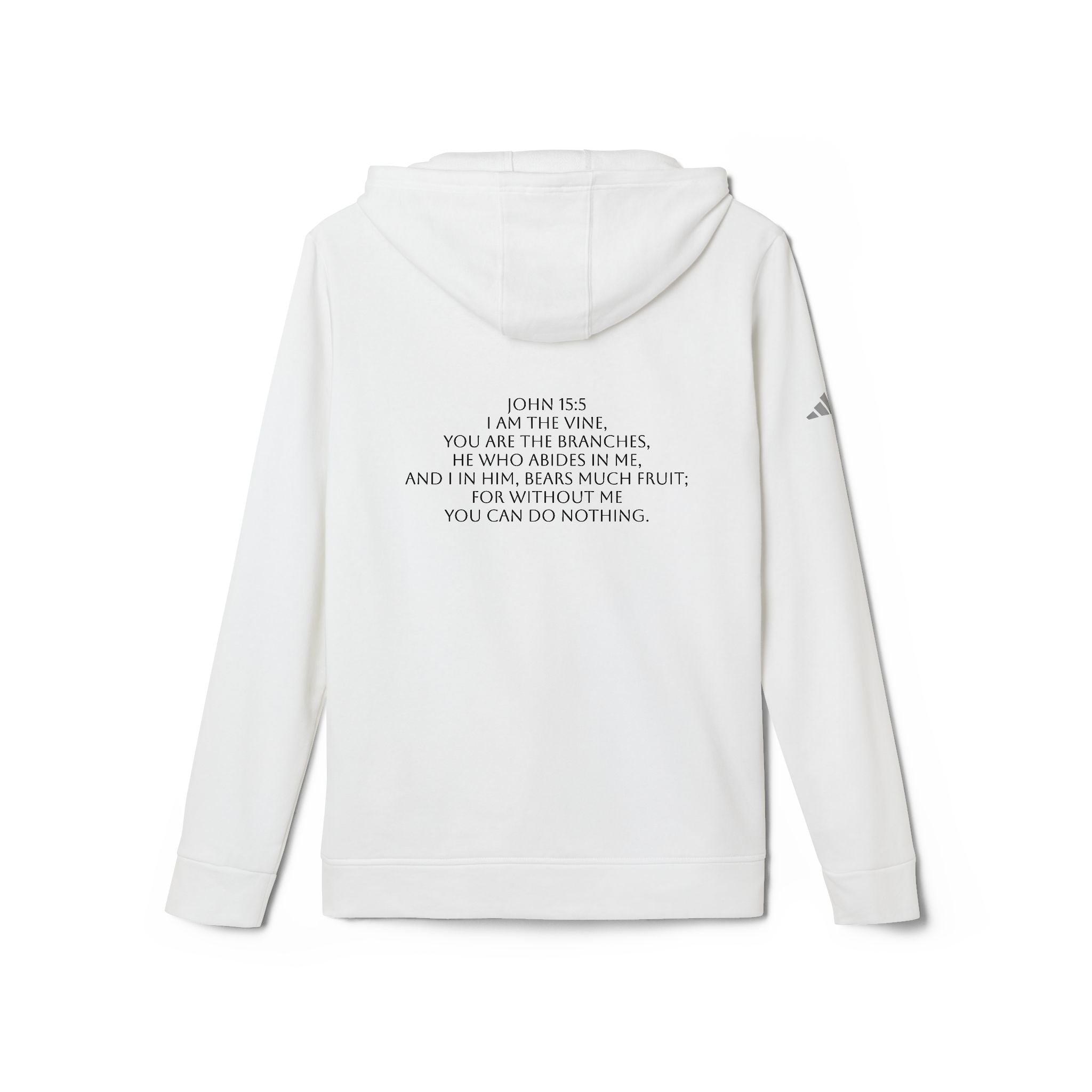 John 15:5' Hoodie — Adidas Fleece Pullover