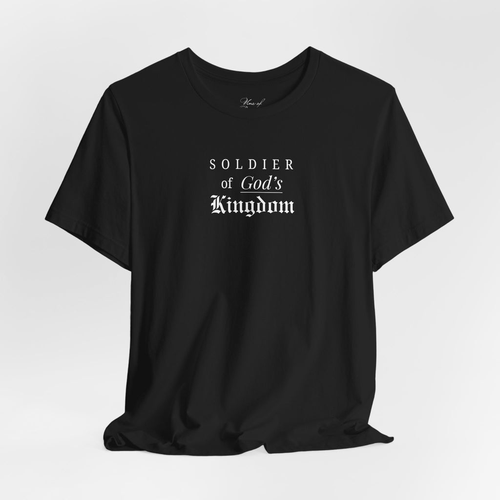 Soldier of God's Kingdom T-Shirt | Christian Faith
