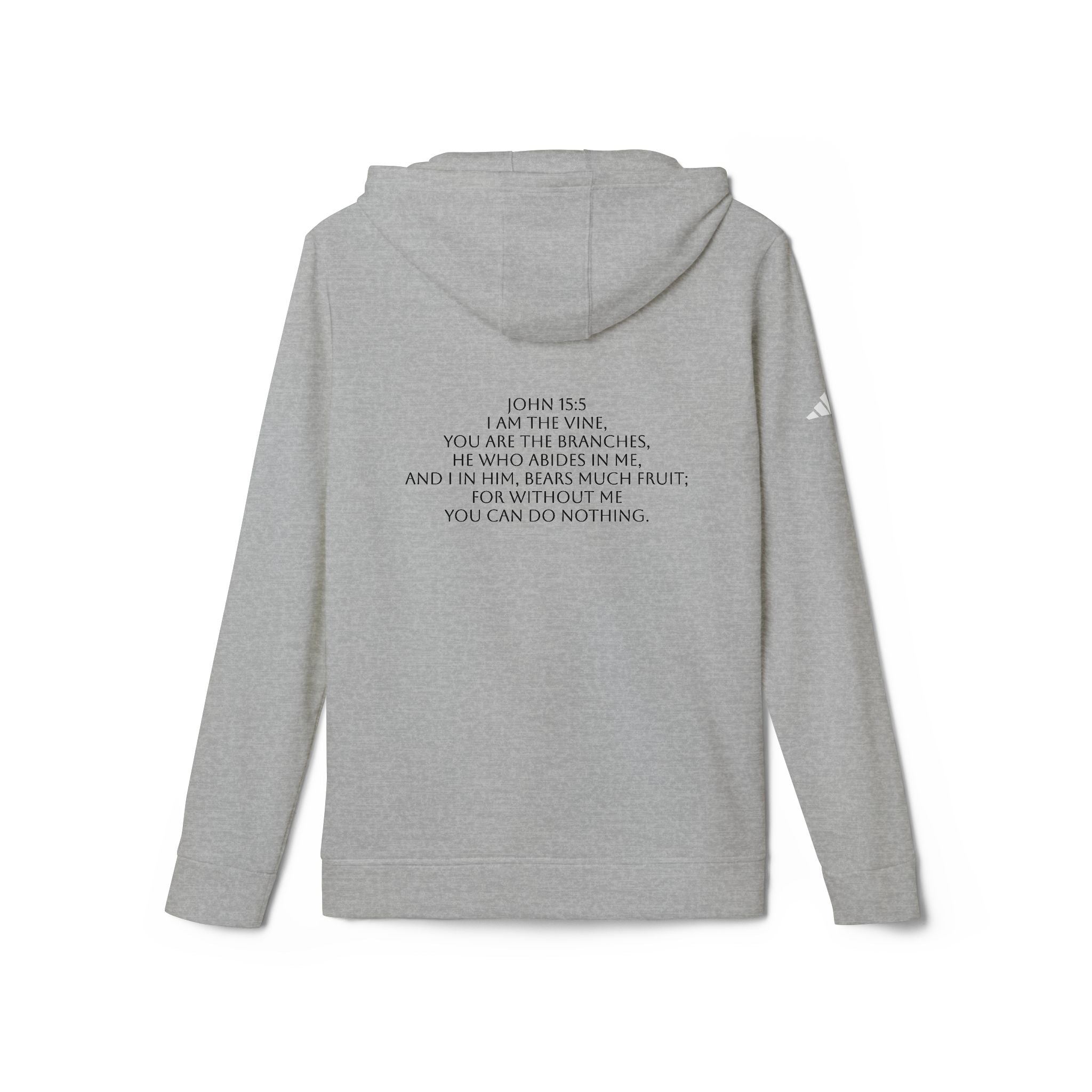 John 15:5' Hoodie — Adidas Fleece Pullover