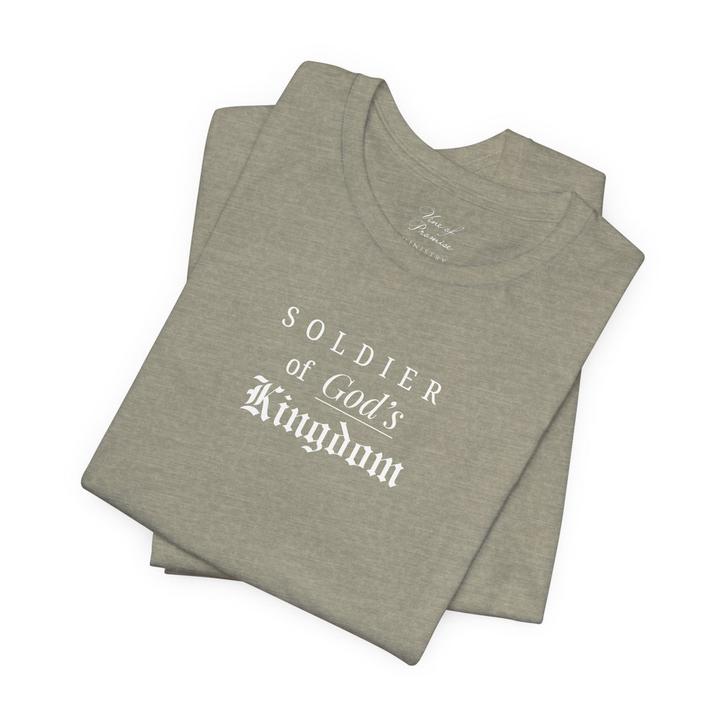 Soldier of God's Kingdom T-Shirt | Christian Faith