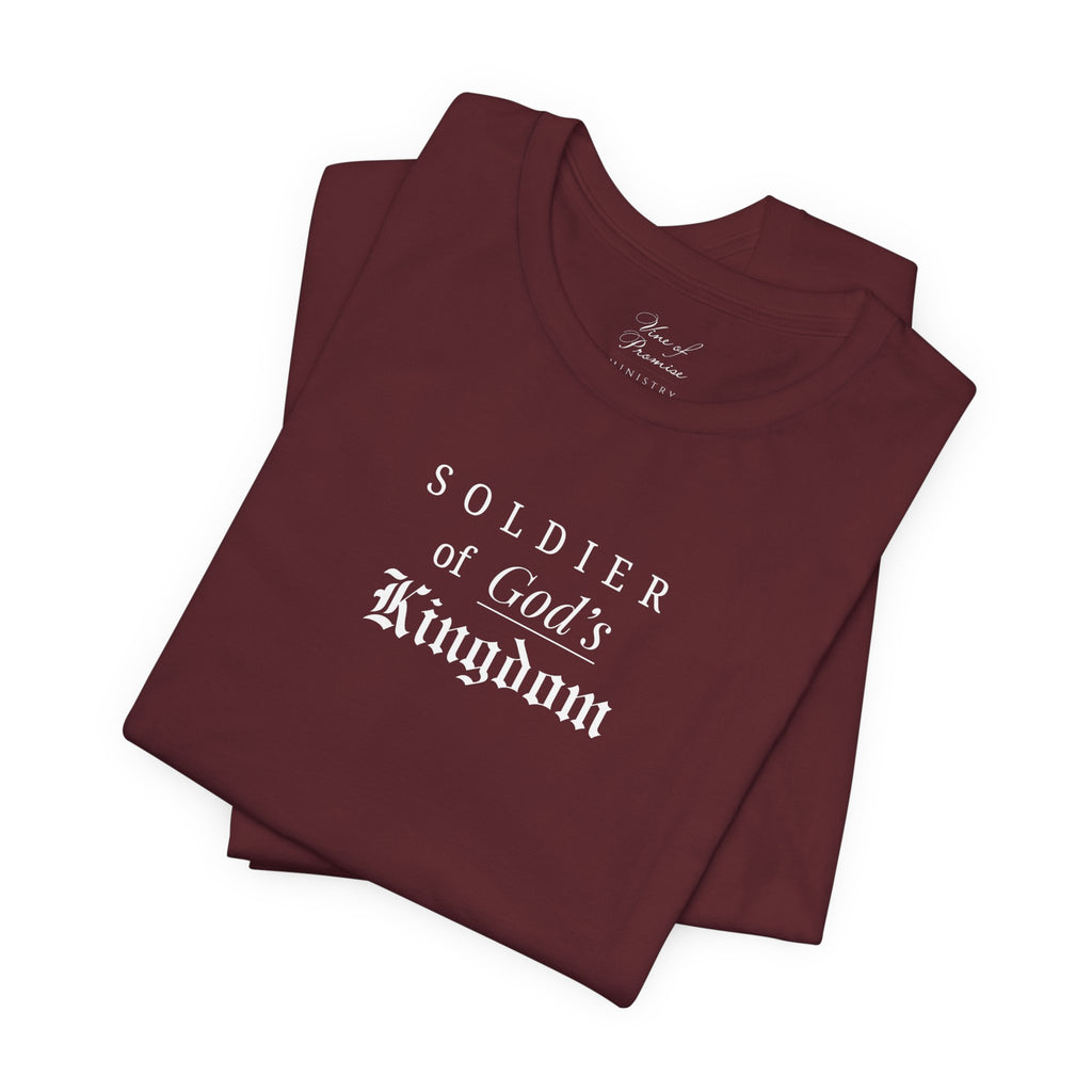 Soldier of God's Kingdom T-Shirt | Christian Faith