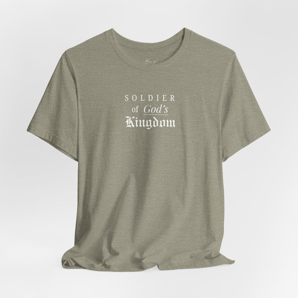 Soldier of God's Kingdom T-Shirt | Christian Faith